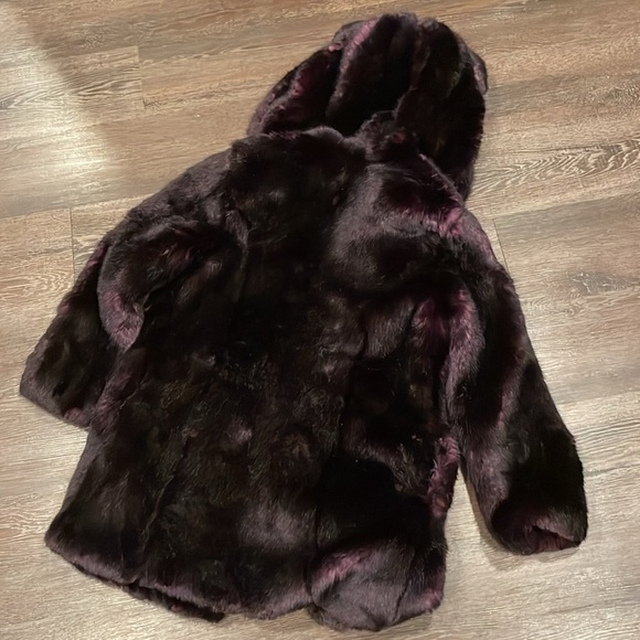 SpiritHoods Purple Faux Fur Jacket - Picture 7 of 9